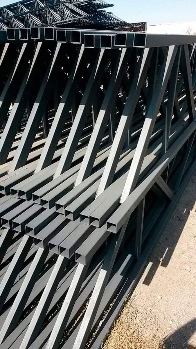 Estructura metálica Proyecto Plaza Leones.